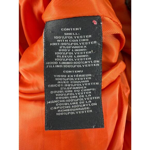 Vince Camuto Size L Quilted Outdoor Snap Button Jacket Long Sleeve Pocket Lined - Picture 8 of 10